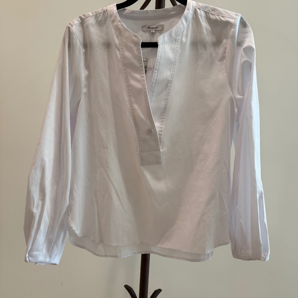 White Madewell blouse